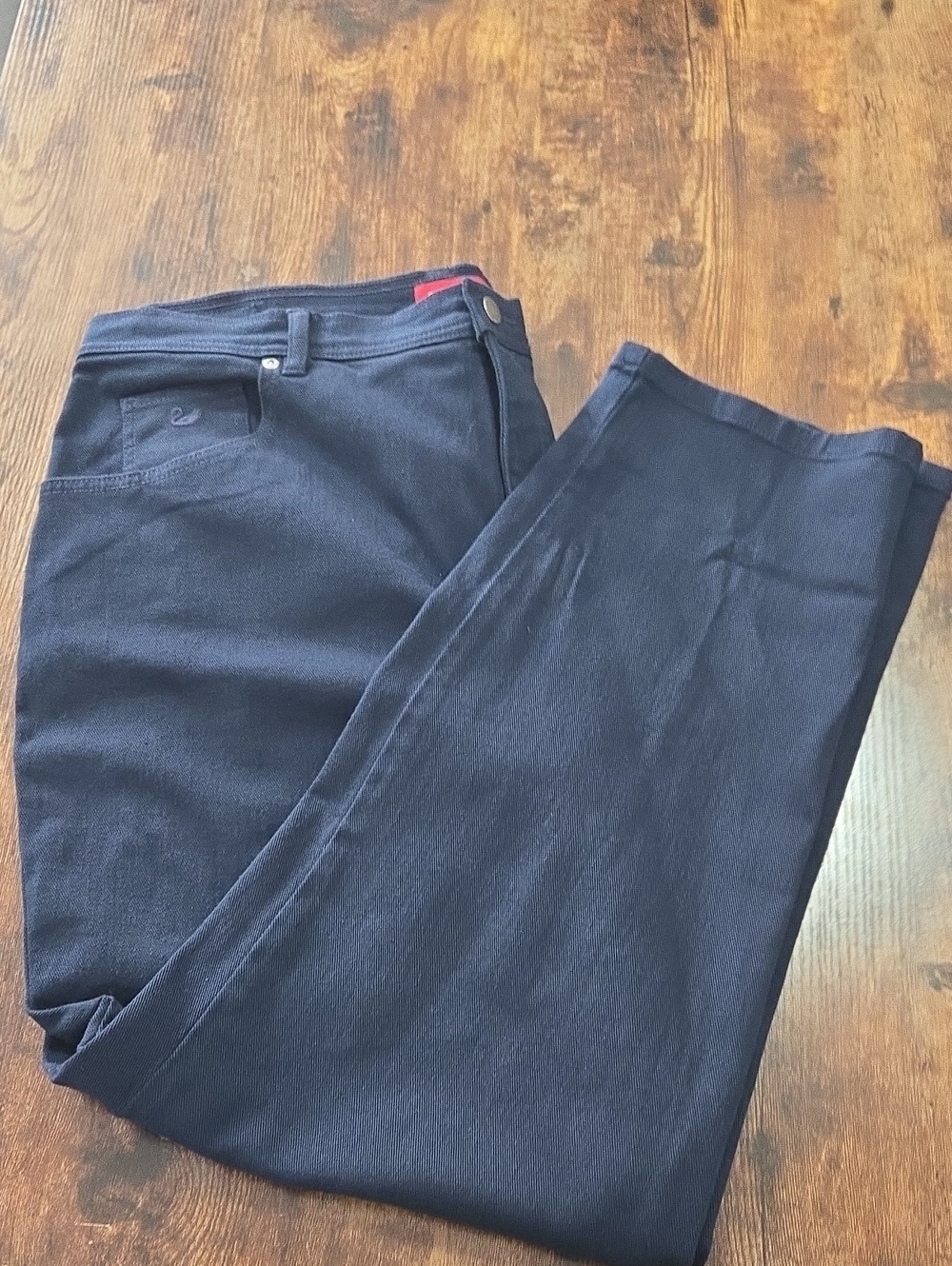 Gloria Vanderbilt Amanda High Rise Tapered Dark Wash Jeans Size 22W